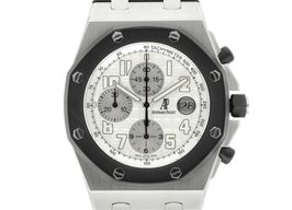 Audemars Piguet Royal Oak Offshore Chronograph 25940SK.OO.D002CA.02.A (2005) - Zilver wijzerplaat 42mm Staal