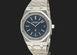 Audemars Piguet Royal Oak Jumbo 15202ST.OO.1240ST.01 (2021) - Blauw wijzerplaat 39mm Staal