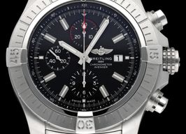 Breitling Super Avenger A13375 (2020) - Black dial 48 mm Steel case