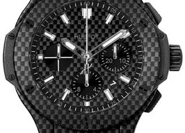 Hublot Big Bang 44 mm 301.QX.1724.RX (Onbekend (willekeurig serienummer)) - Zwart wijzerplaat 44mm Carbon