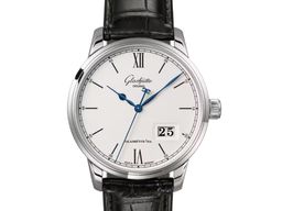 Glashütte Original Senator Excellence 1-36-03-01-02-61 (2022) - Zilver wijzerplaat 40mm Staal