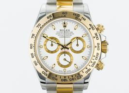 Rolex Daytona 116503 (2022) - White dial 40 mm Gold/Steel case