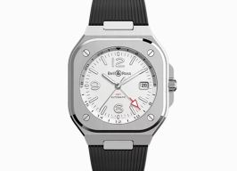 Bell & Ross BR 05 BR05G-SI-ST/SRB (2025) - Zilver wijzerplaat 42mm Staal