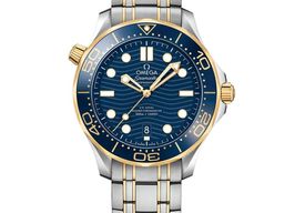 Omega Seamaster Diver 300 M 210.20.42.20.03.001 (2024) - Blauw wijzerplaat 42mm Goud/Staal