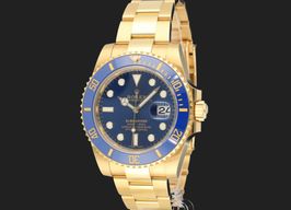 Rolex Submariner Date 116618LB (2020) - 40 mm Yellow Gold case