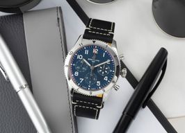 Breitling Classic AVI A233801A1C1X1 (Unknown (random serial)) - Blue dial 42 mm Steel case