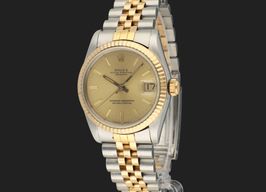 Rolex Datejust 31 68273 (1987) - Champagne wijzerplaat 31mm Goud/Staal