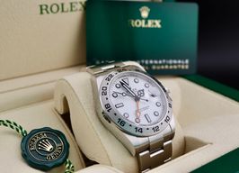 Rolex Explorer II 226570 (2023) - Wit wijzerplaat 42mm Staal