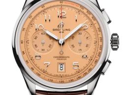 Breitling Premier AB0145331K1P1 (2026) - Pink dial 42 mm Steel case