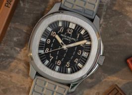 Patek Philippe Aquanaut 5065 (2005) - Zwart wijzerplaat 38mm Staal