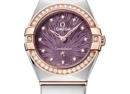 Omega Constellation 131.25.25.60.60.002 (2026) - Paars wijzerplaat 25mm Goud/Staal