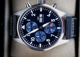 IWC Pilot Chronograph IW378003 (2026) - Blauw wijzerplaat 43mm Staal