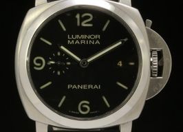 Panerai Luminor Marina 1950 3 Days Automatic PAM00312 (2014) - Zwart wijzerplaat 44mm Staal