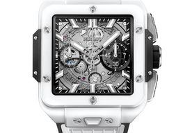 Hublot Square Bang 821.HX.0170.RX (2025) - Transparant wijzerplaat 42mm Keramiek