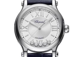 Chopard Happy Sport 278608-3001 (2024) - Zilver wijzerplaat 33mm Staal