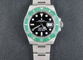 Rolex Submariner Date 126610LN (Onbekend (willekeurig serienummer)) - Zwart wijzerplaat 41mm Staal