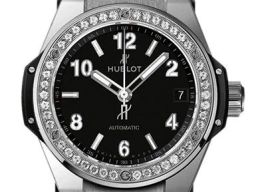 Hublot Big Bang 465.SX.1170.RX.1204 (2024) - Zwart wijzerplaat 39mm Staal