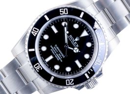 Rolex Submariner No Date 114060 (2015) - Black dial 40 mm Steel case