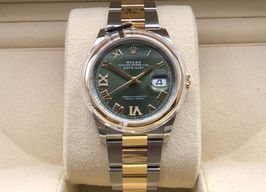Rolex Datejust 36 126203 (2023) - Green dial 36 mm Steel case