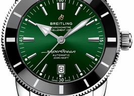 Breitling Superocean Heritage AB2020121L1A1 (2025) - Groen wijzerplaat 46mm Staal