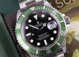 Rolex Submariner Date 16610LV (2010) - Black dial 40 mm Steel case