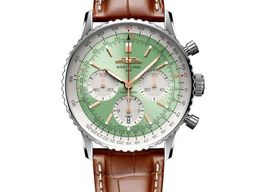 Breitling Navitimer AB0139211L1P1 (2025) - Groen wijzerplaat 41mm Staal