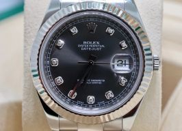 Rolex Datejust II 116334 (2016) - Grey dial 41 mm Steel case