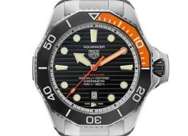 TAG Heuer Aquaracer WBP5A8A.BF0619 (2023) - Black dial 45 mm Titanium case