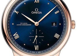 Omega De Ville 434.53.41.20.03.001 (2025) - Zilver wijzerplaat 41mm Roségoud
