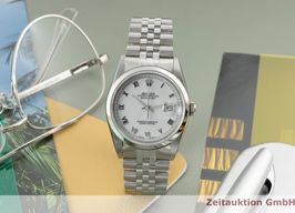 Rolex Datejust 36 116200 (1990) - Zilver wijzerplaat 36mm Staal
