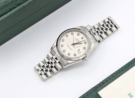 Rolex Datejust 36 16234 (Unknown (random serial)) - Silver dial 36 mm Steel case