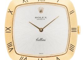 Rolex Cellini 3830 (Unknown (random serial)) - White dial Unknown Yellow Gold case