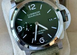 Panerai Luminor Marina PAM01356 (2021) - Green dial 44 mm Steel case