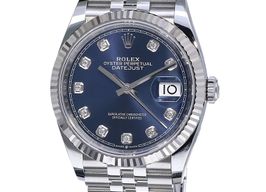 Rolex Datejust 36 126234 (2021) - Blue dial 36 mm Steel case