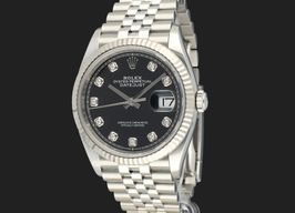 Rolex Datejust 36 126234 (2020) - Black dial 36 mm Steel case