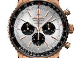Breitling Navitimer 01 (46 MM) RB0137241G1R1 (2026) - Silver dial 46 mm Red Gold case