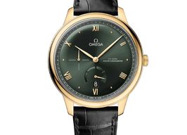 Omega De Ville 434.53.41.21.10.001 (2026) - Green dial 41 mm Yellow Gold case