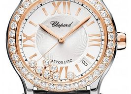 Chopard Happy Sport 278559-6003 (2026) - Zilver wijzerplaat 36mm Staal