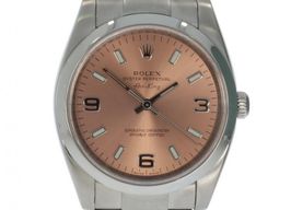 Rolex Oyster Perpetual 34 114200 (2007) - Pink dial 34 mm Steel case