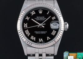 Rolex Datejust 31 68274 (1996) - Zwart wijzerplaat 31mm Staal