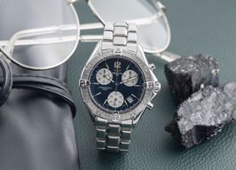 Breitling Colt Chronograph A53035 (1995) - Black dial 38 mm Steel case