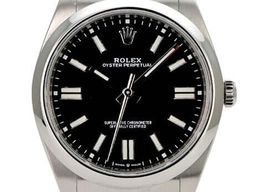 Rolex Oyster Perpetual 41 124300 (2023) - Black dial 41 mm Steel case