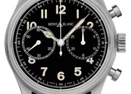 Montblanc 1858 117835 (2024) - Black dial 42 mm Steel case