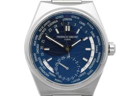 Frederique Constant Manufacture Worldtimer FC-718N4NH6B (2024) - Blue dial 41 mm Steel case