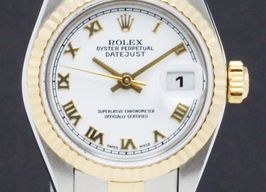 Rolex Lady-Datejust 79173 (2001) - White dial 26 mm Gold/Steel case