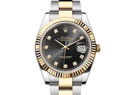 Rolex Datejust 41 126333 (2025) - Zwart wijzerplaat 41mm Goud/Staal