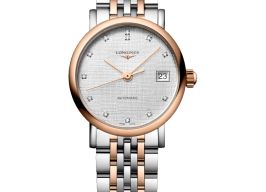 Longines Elegant L4.309.5.79.7 (2026) - Zilver wijzerplaat 26mm Goud/Staal