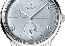 Omega De Ville 434.10.41.21.03.001 (2024) - Blauw wijzerplaat 41mm Staal