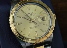 Rolex Datejust Turn-O-Graph 16253 (1979) - Champagne dial 36 mm Gold/Steel case