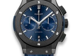 Hublot Classic Fusion Blue 521.CM.7170.LR (2022) - Blauw wijzerplaat 45mm Keramiek
